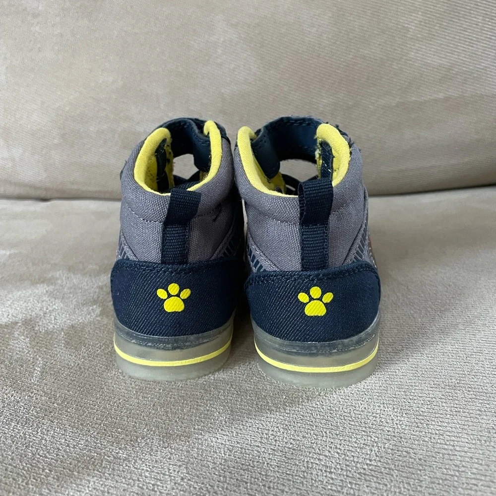 Paw Patrol Toddler size 8 light up high top skeakers - Picture 2 of 3